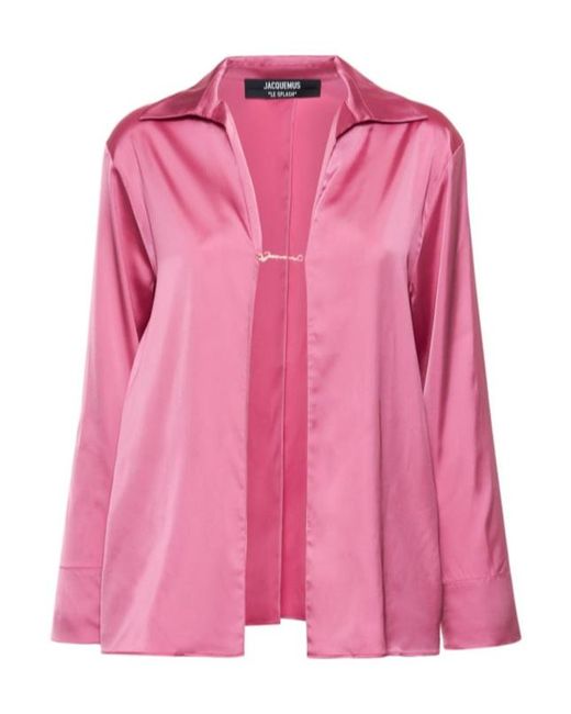 Jacquemus Pink Long Sleeve Shirt