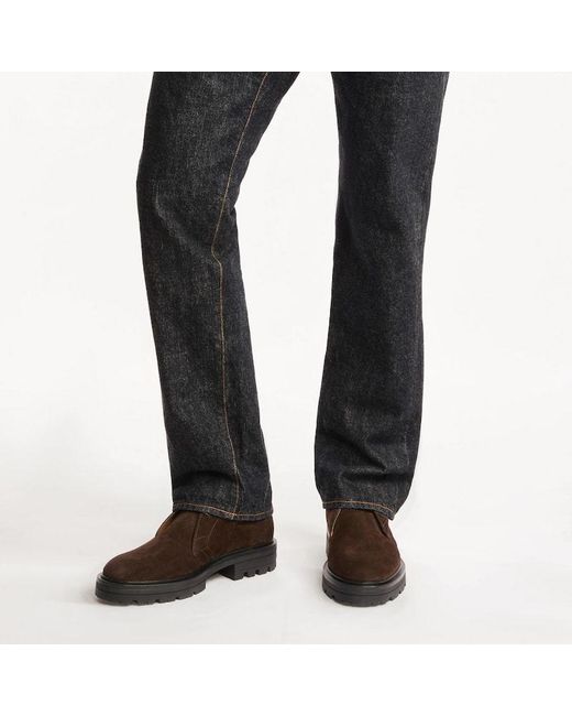 Hogan Brown Suede Boots for men