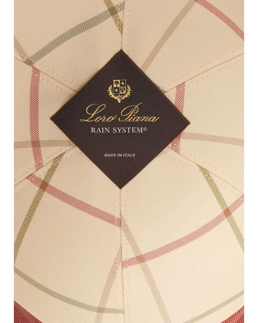 Loro Piana Brown Ivy Hat for men