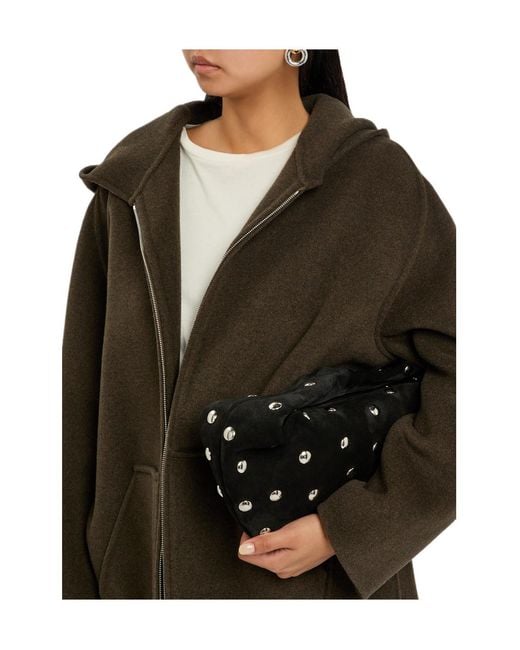 Khaite Green Dolem Hooded Wool Jacket