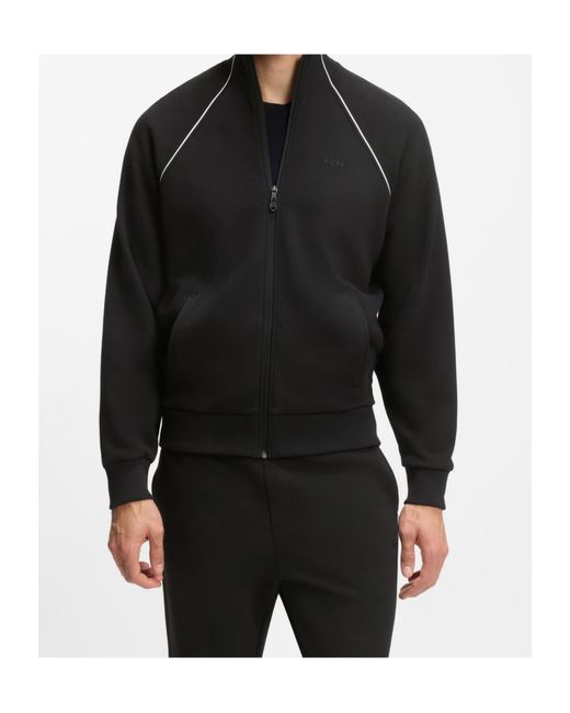 Boss Black Boss Contrast Piping Tracksuit for men
