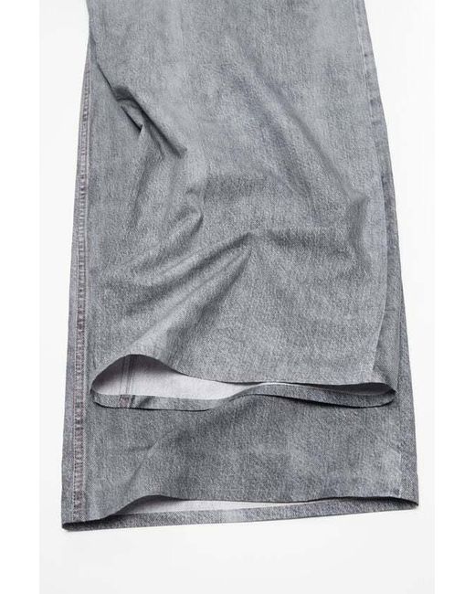 Acne Blue Printed Trousers