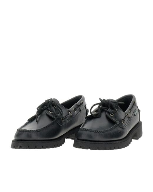 Sebago Black Ranger Waxy Loafer