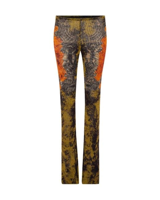 Jean Paul Gaultier Gray The Khaki Médaillon Pants