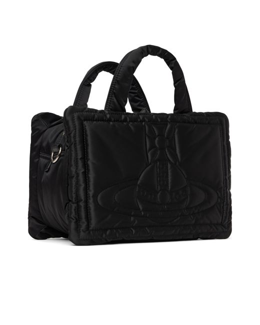 Vivienne Westwood Black Margaret Tote Bag