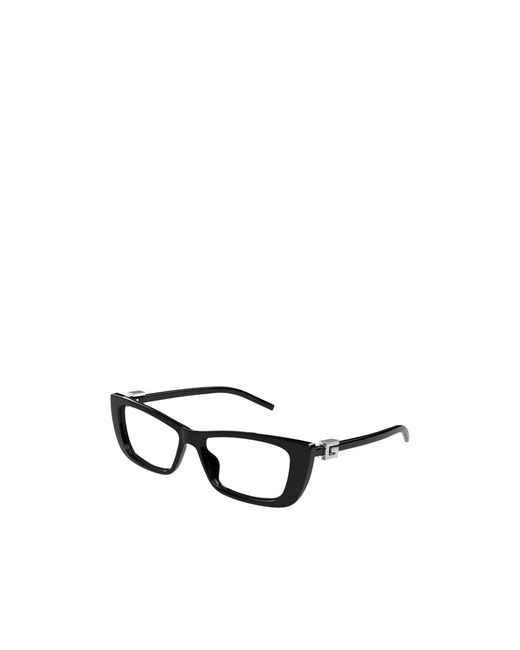 Gucci White Eyewear Cat Eye Frame Glasses