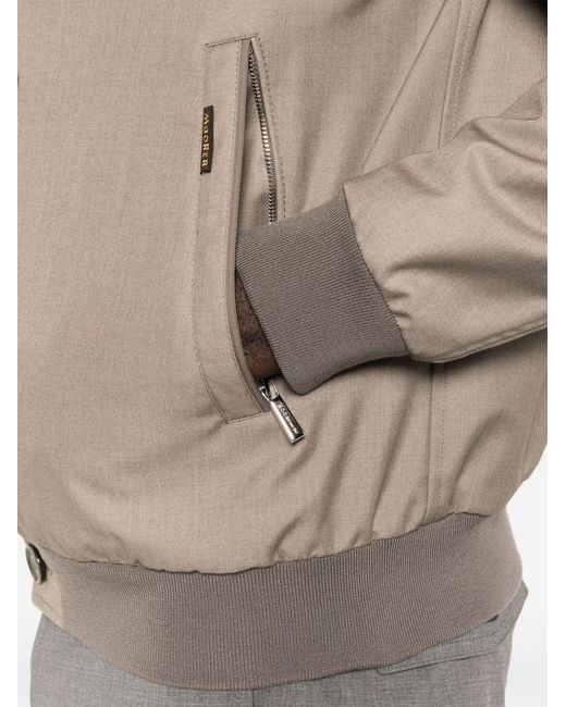Moorer Brown Bearnie Jacket for men