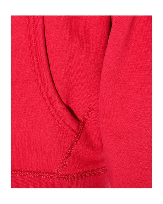 Polo Ralph Lauren Red The Rl Fleece Hoodie for men