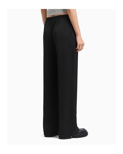 ARMANI EXCHANGE Blue Elastic Waist Casual Pants