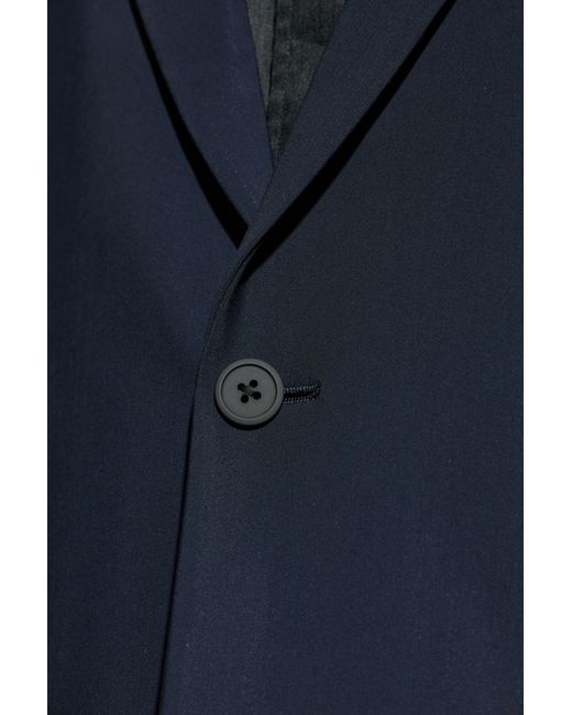 Theory Blue Precision Ponte Clinton Blazer for men