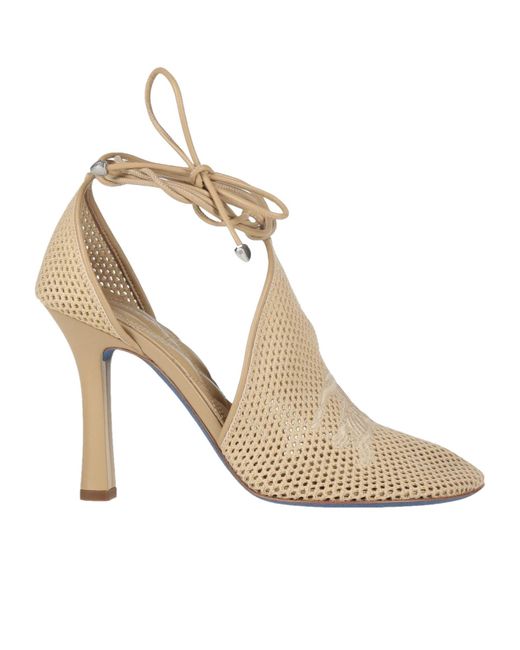 Burberry Metallic Simple High Heels