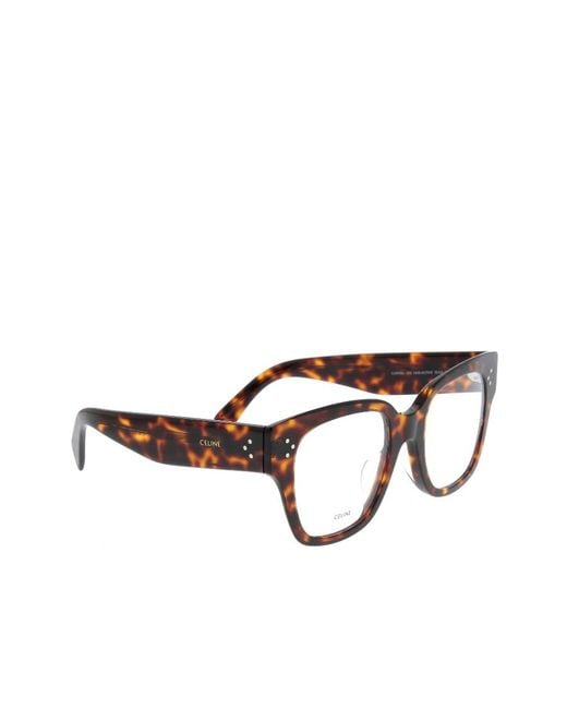Céline White Logo Logo Flat Light Mirror