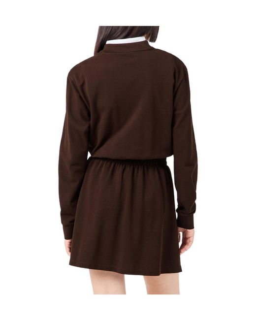 Miu Miu Brown Simple Dress