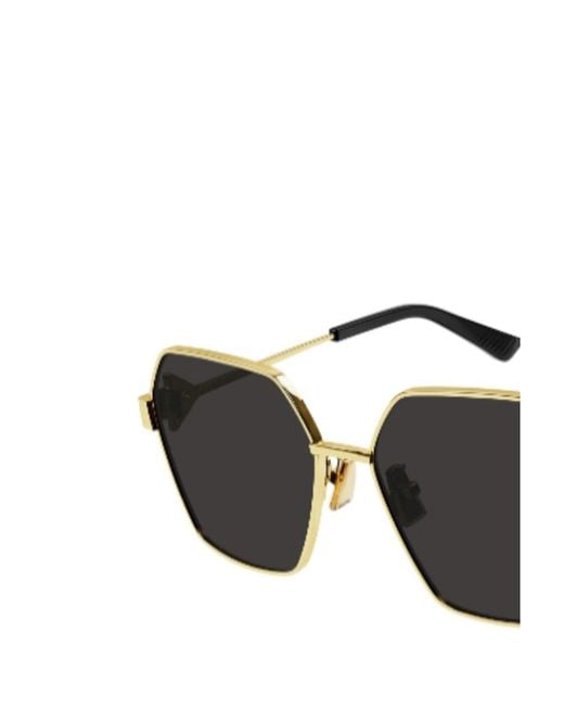 Bottega Veneta Multicolor Eyewear Geometric Frame Sunglasses
