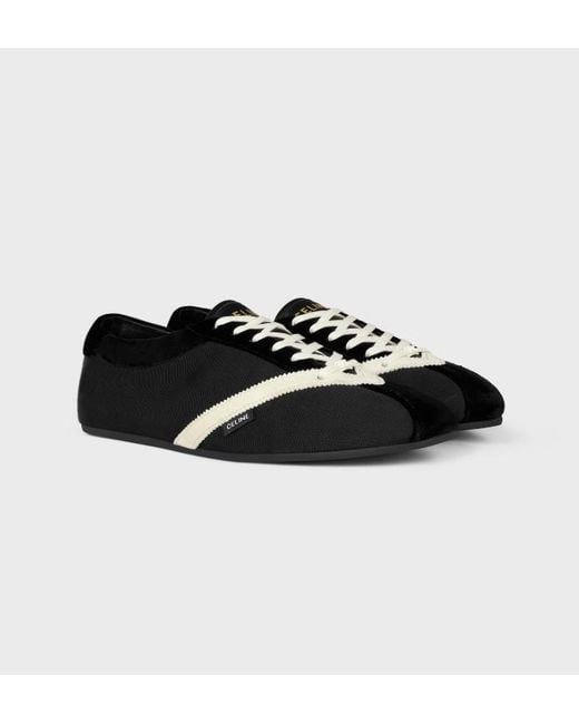 Céline Black The Flat Sneaker