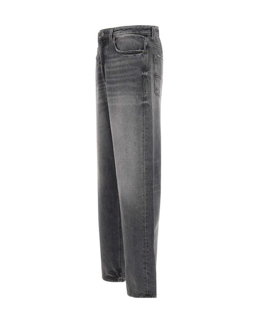DIESEL Gray Denim Jeans for men