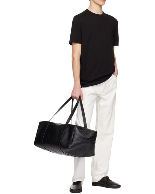 The Row Black Luke T-shirt In Cotton for men