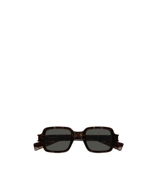 Saint Laurent Black Eyewear Square Frame Sunglasses for men
