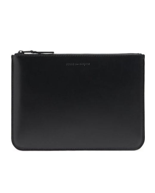 Comme des Garçons Black Zipper Clutch for men