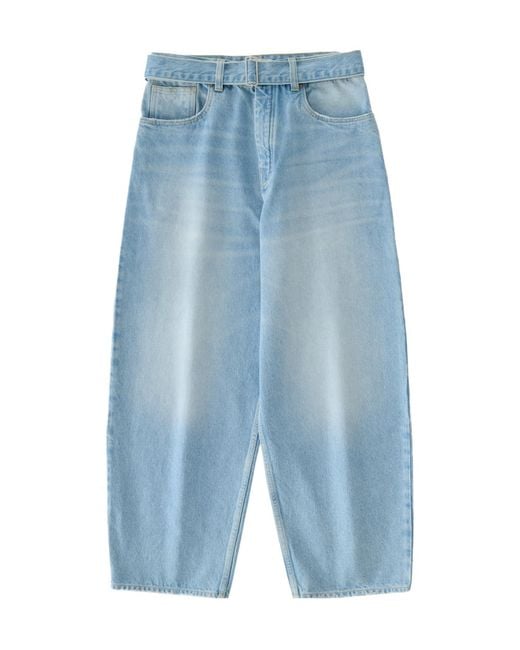 Studio Nicholson Blue Cahun Belted Jeans