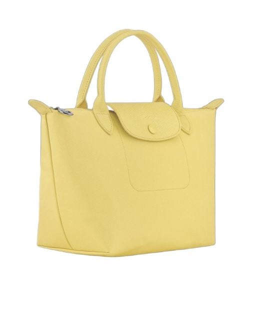 Longchamp Yellow Le Pliage One S Handbag