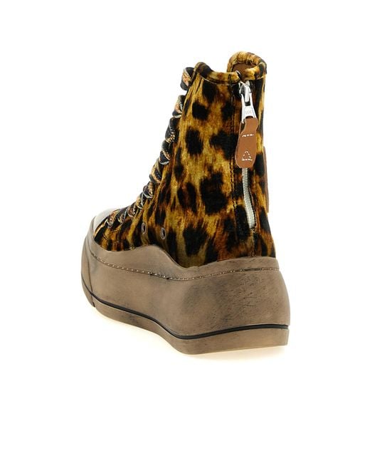 R13 Brown 'Extended Kurt' Sneakers