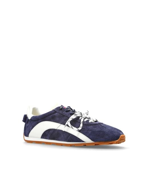 DSquared² Blue Lace-Up Sneakers for men