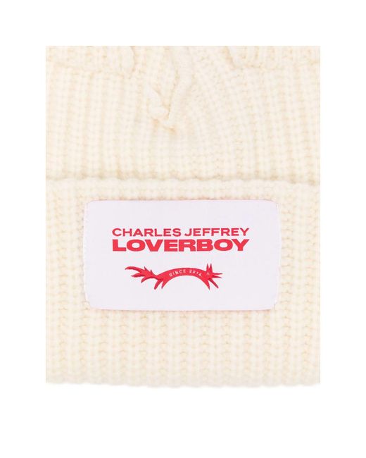 charlesjeffreyloverboy White Logo Hat for men