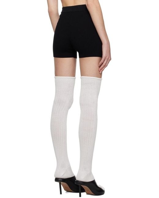 Jacquemus Black Pralu Shorts