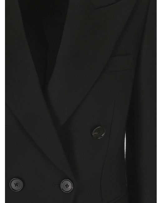 Chloé Black Chlo Double-Breasted Tailored Jacket