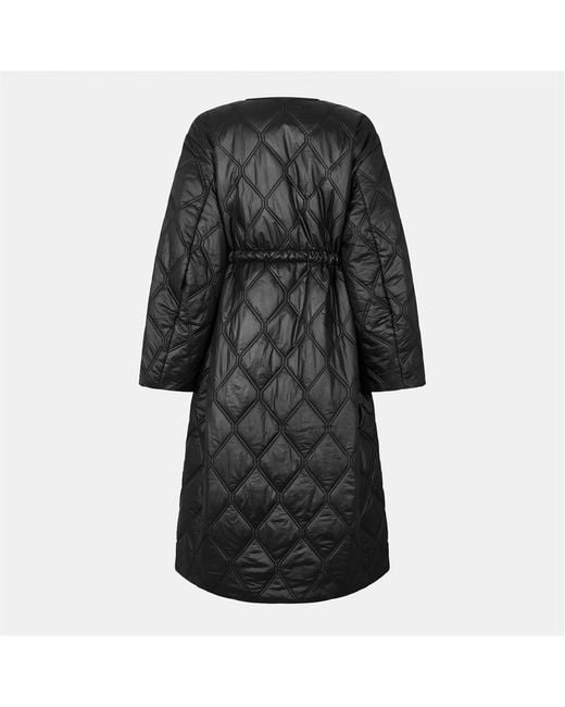 Ganni Black Long Coat