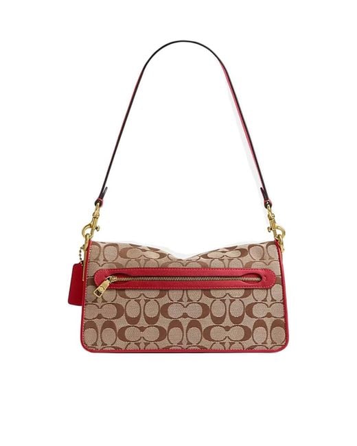 COACH Red Tabby Shoulder Bag 26