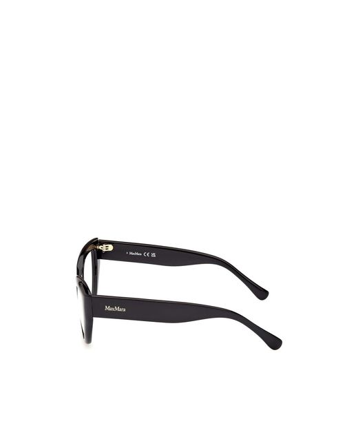 Max Mara White Cat-Eye Glasses
