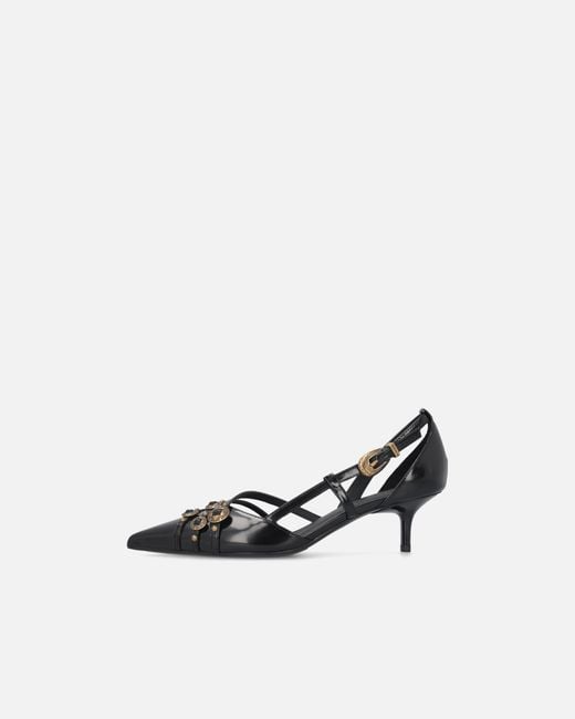 Pinko Black Gloria Slingback Pumps