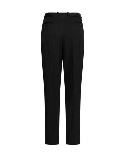 Loulou de Saison Black Alio Pleated Trousers