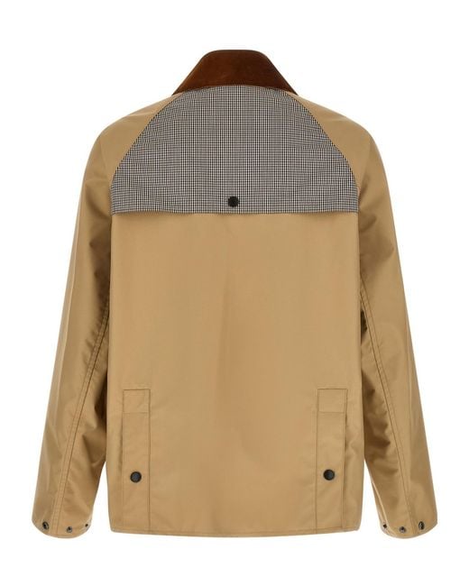 Junya Watanabe Brown X Barbour Bedale Jacket for men