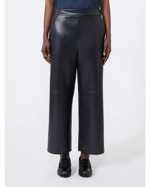 Max Mara Blue Smmamati Straight Leg Pants