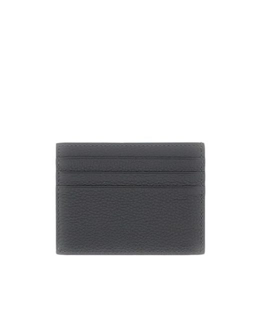 Thom Browne Black Note Compartment Card Holder for men