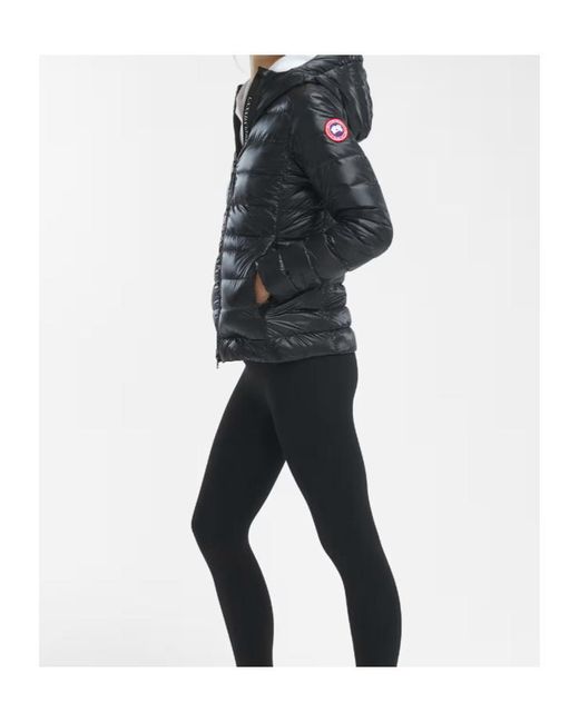 Canada Goose Black Cypress Padded Hooded Jacket