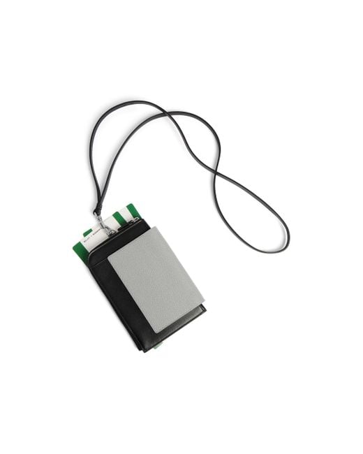 Balenciaga White Passport Phone Holder for men