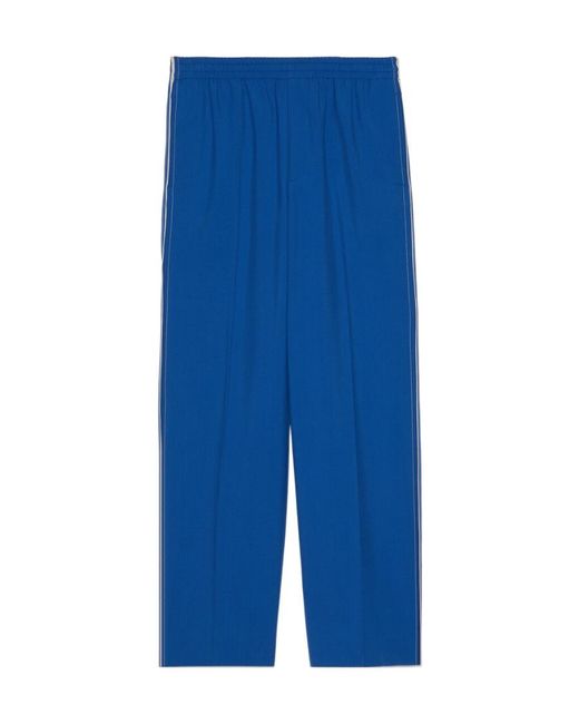 Gucci Blue Interlocking G Wide Leg Pants for men