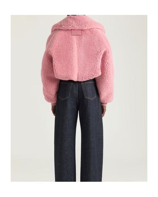 Givenchy Pink Cropped Blouson