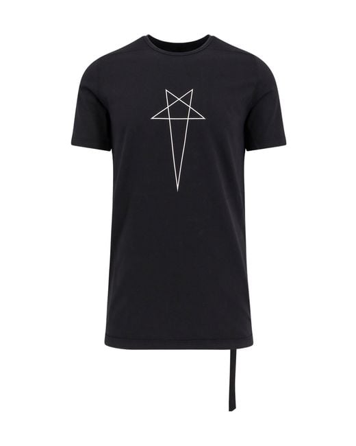 Rick Owens Black Level T Strapped T-Shirt for men
