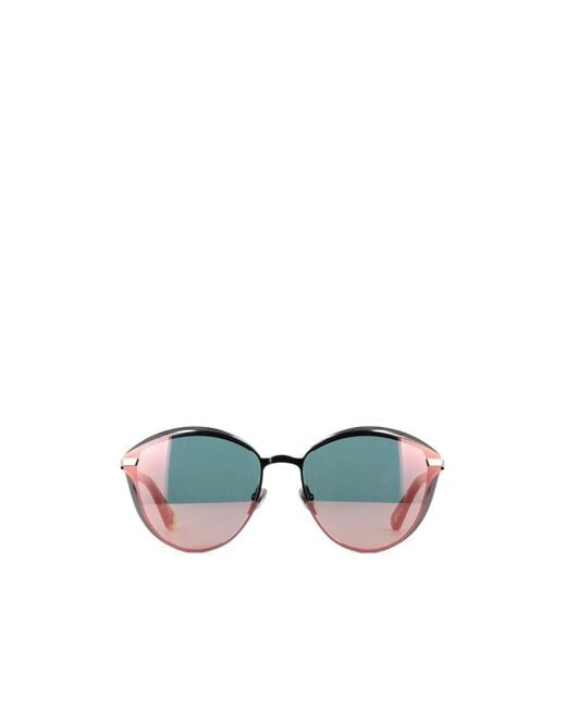 Dior Blue Full-Rim Sunglasses