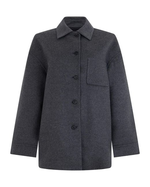 Prada Blue Long-Sleeve Casual Jacket