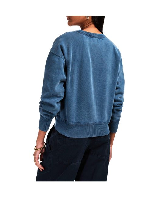 Isabel Marant Blue Sweat Crew Sweatshirt