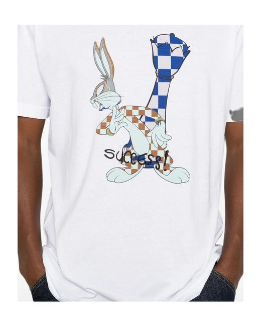 Iceberg White Crew-Neck T-Shirt for men