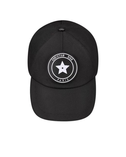 Dior D-Player Cap in Black | Lyst