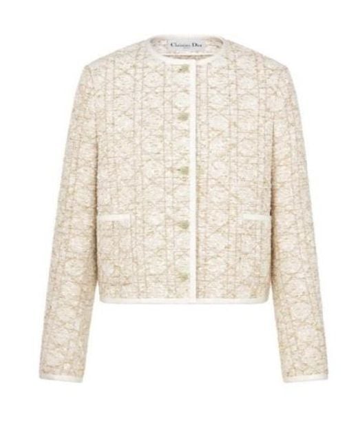 Dior Natural Or Macrocannage Jacket