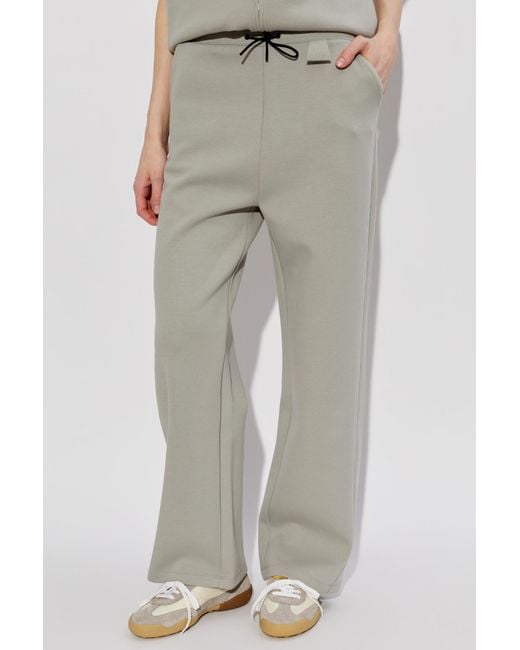IRO Gray Drawstring Casual Pants